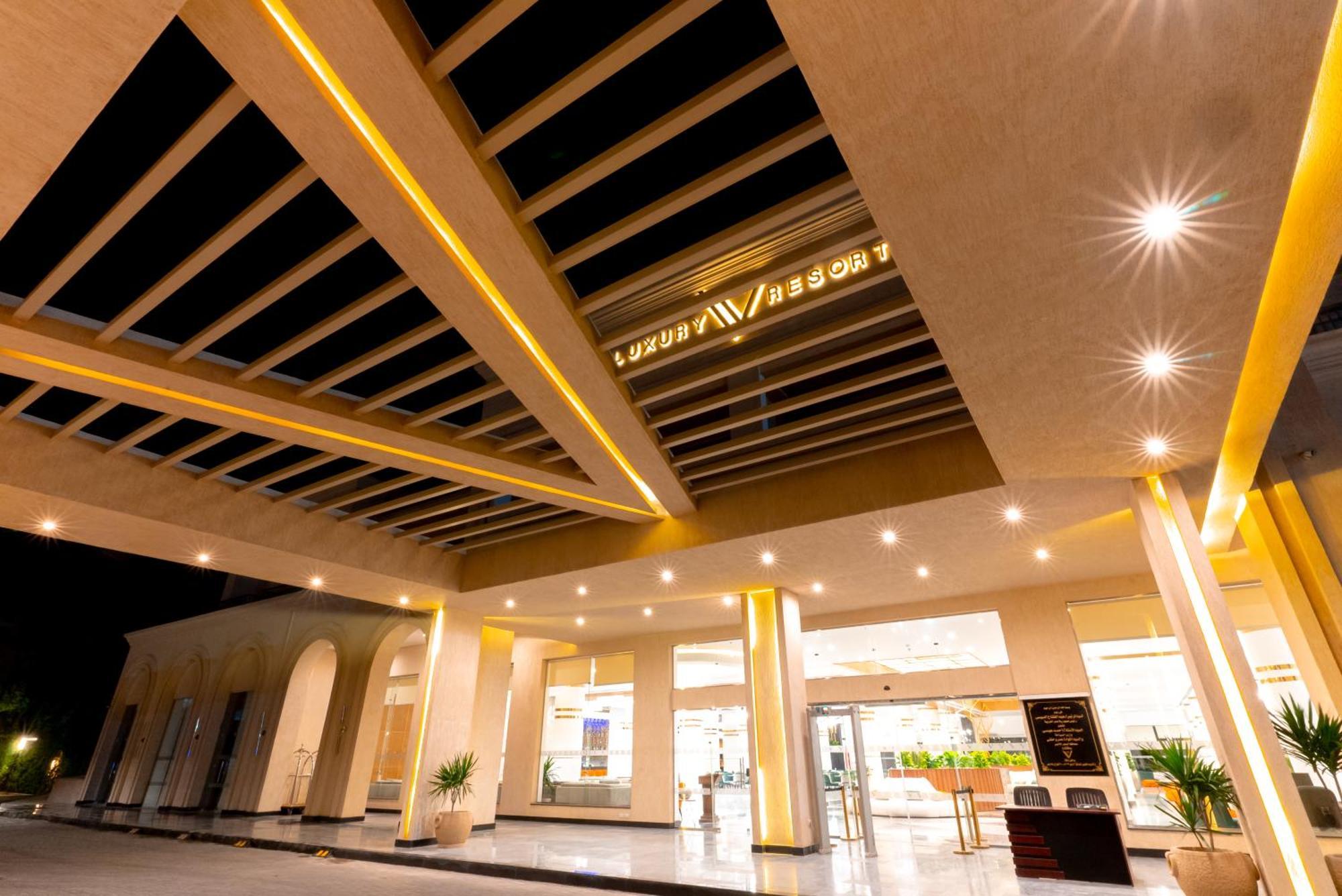 The V Luxury Resort Sahl Hasheesh Hurghada Exteriör bild Lobby