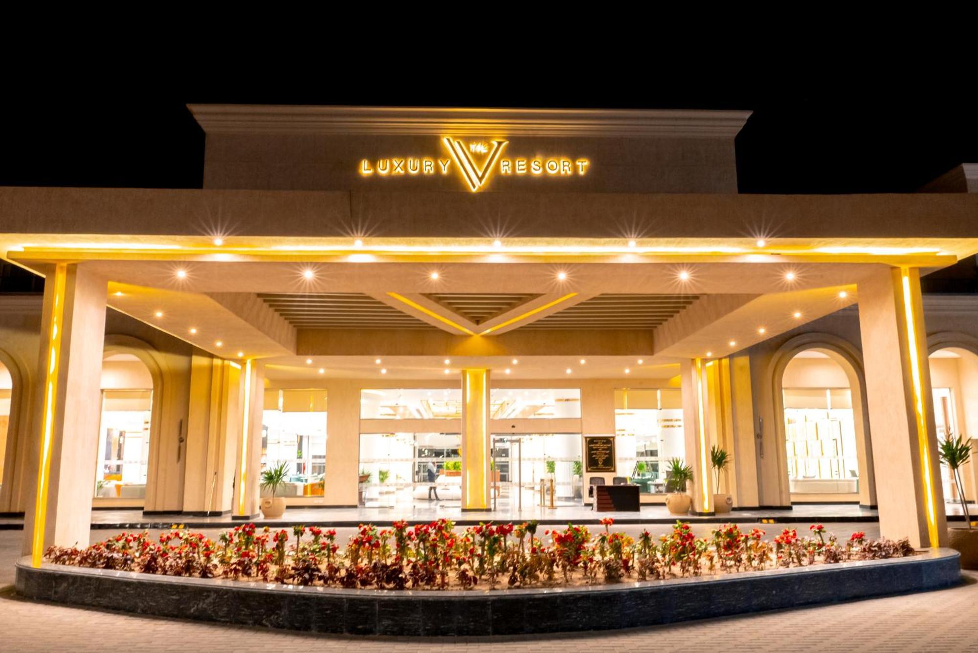 The V Luxury Resort Sahl Hasheesh Hurghada Exteriör bild Luxury Village